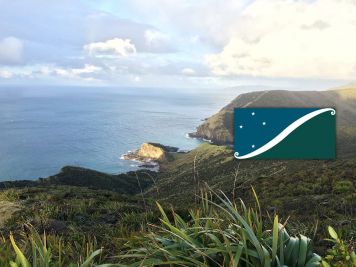 Facebook cover picture at the time. We'd recently been to Cape Reinga.